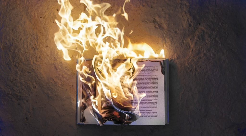 Meaning Of You Turned The Page I Burned The Book